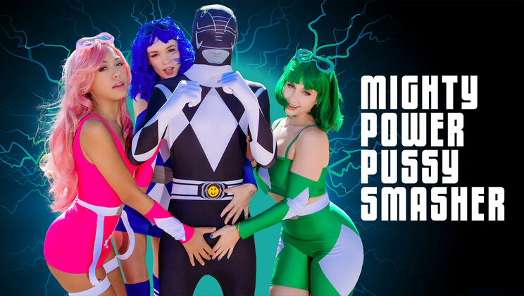 BFFs - Laney Grey - Bianca Bangs - Elias Cash - Khloe Kingsley - Mighty Power Pussy Smashers / 12.09.2023