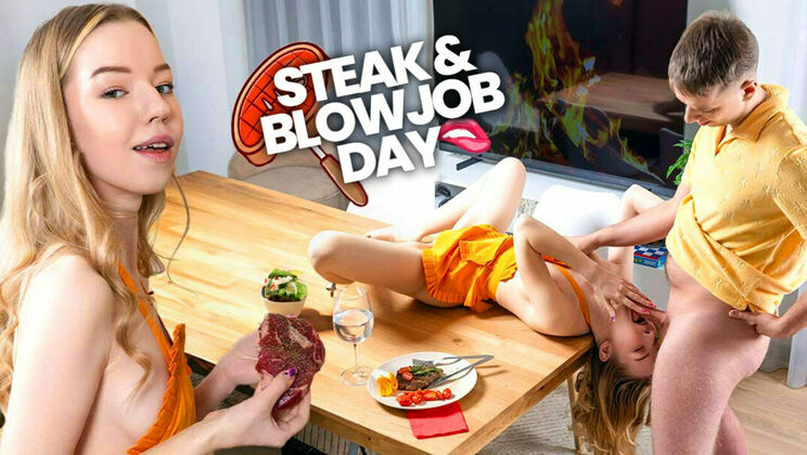 Club Sweethearts - Mirka Grace - James Slot - Steak & Blowjob day / 14.03.2024