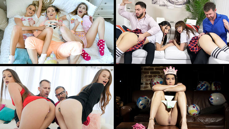 Team Skeet Selects - Serena Santos - Gia Derza - Val Steele - Vivian Taylor - Hottest Spring Babes / 11.07.2021